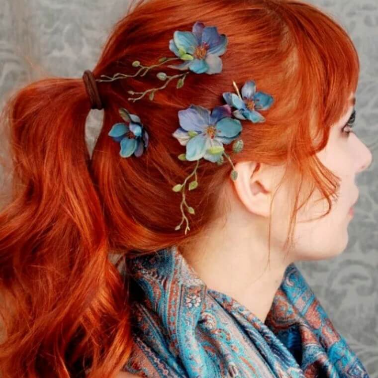 Cute Boho Style Girls Hair Styles For Any Kind of Hairs (16)