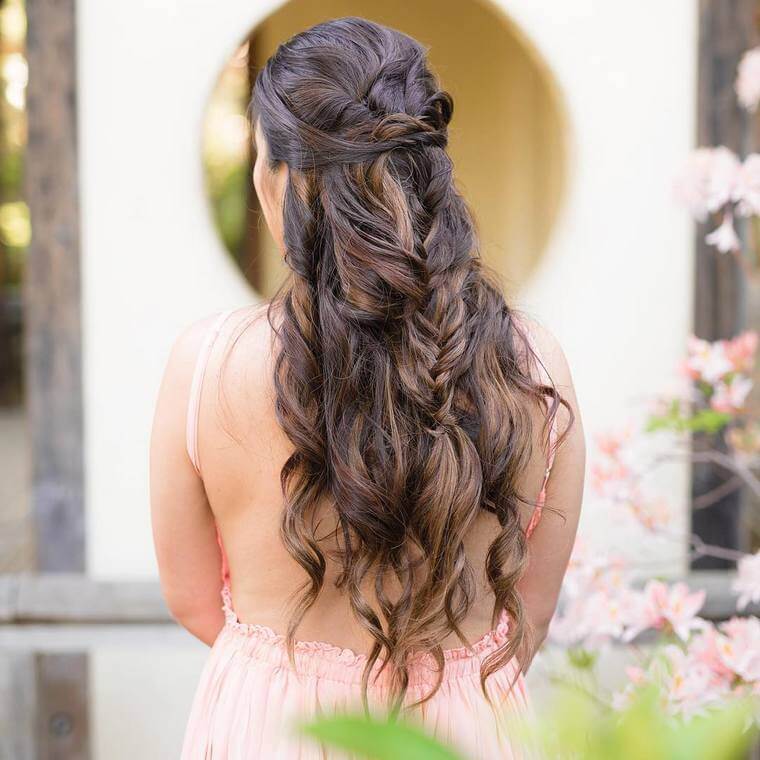 Cute Boho Style Girls Hair Styles For Any Kind of Hairs (43)