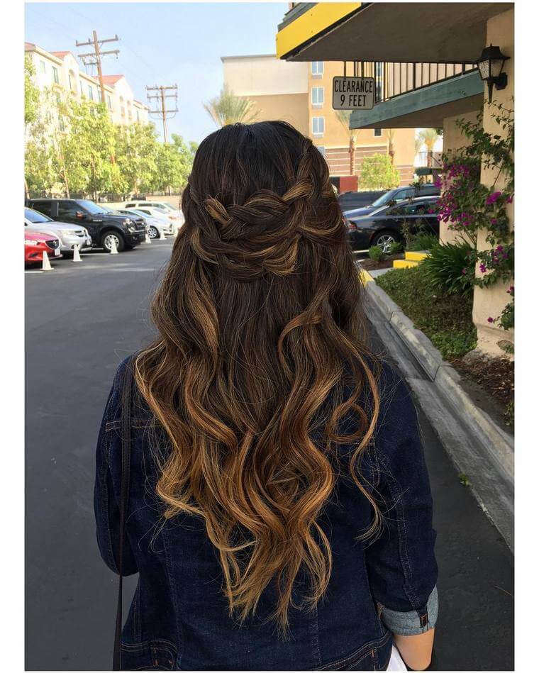 Cute Boho Style Girls Hair Styles For Any Kind of Hairs (48)