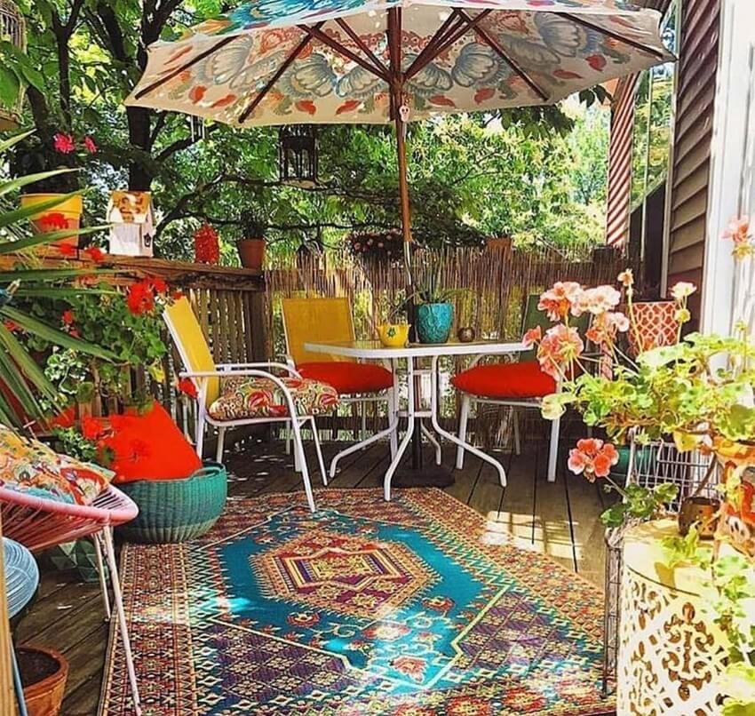 Bohemian Garden Designs And Backyard Ideas (52)