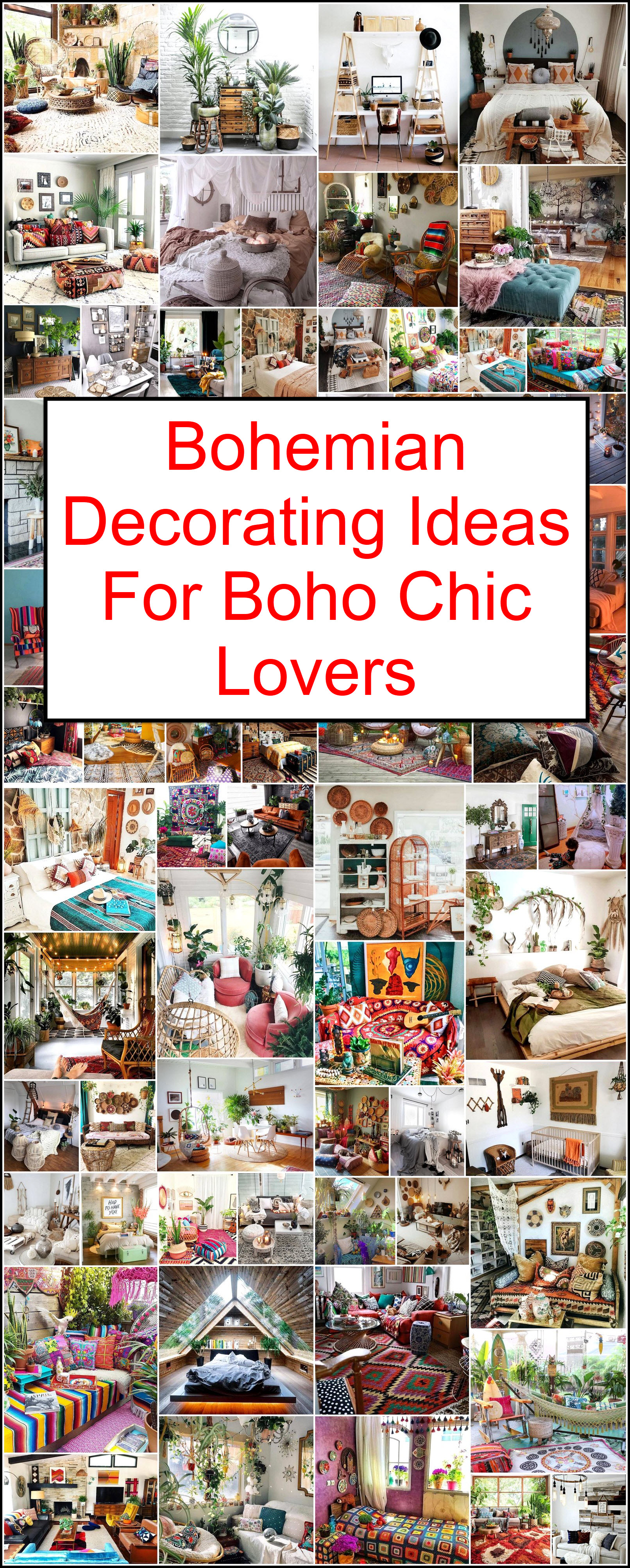 Bohemian Decorating Ideas For Boho Chic Lovers